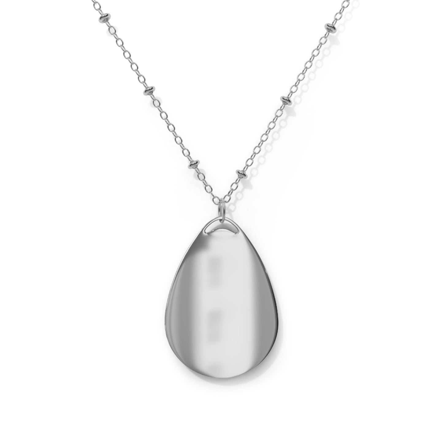 Cover me in Roses Oval Necklace