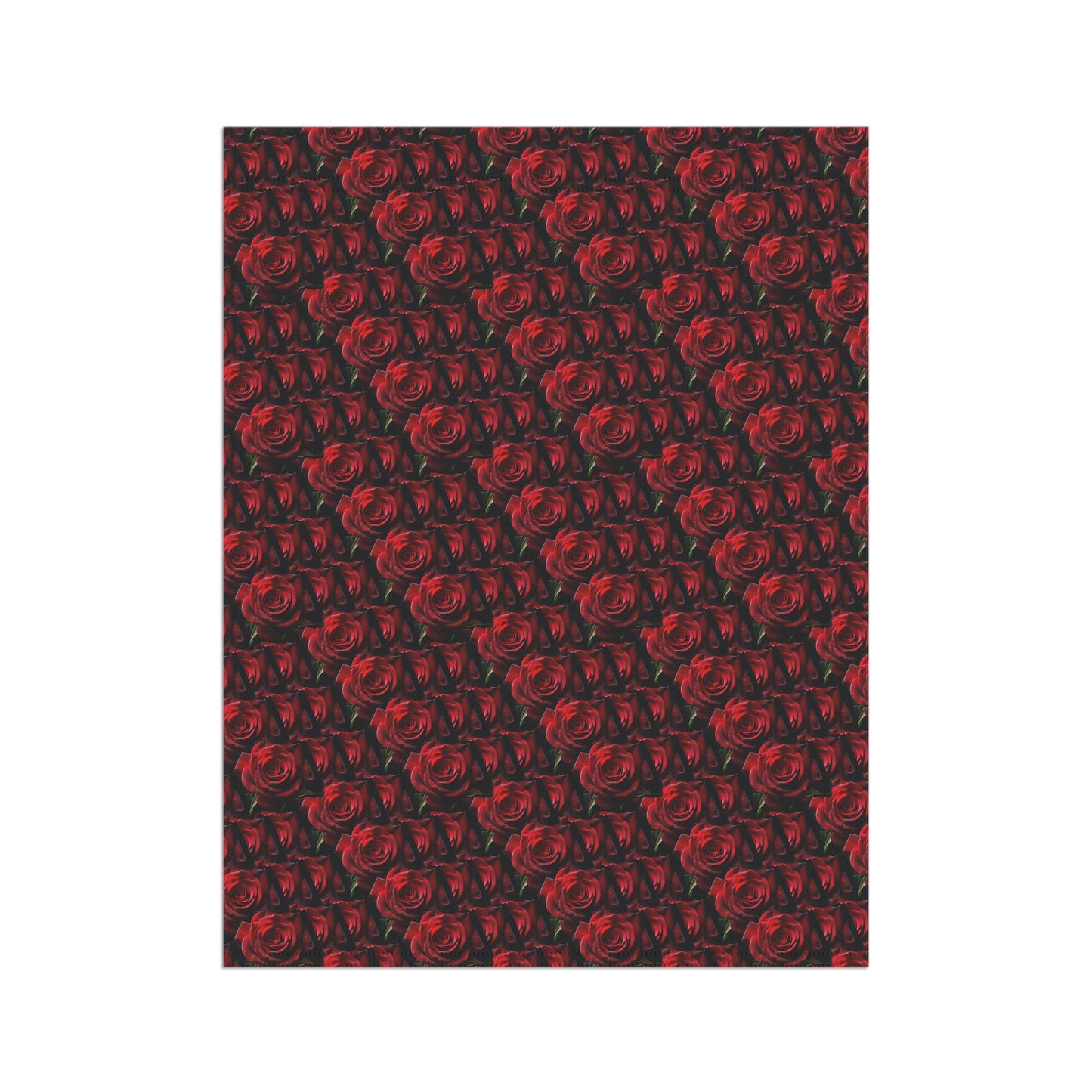Elegant Floral Garden Banner - Vibrant Red Roses Design
