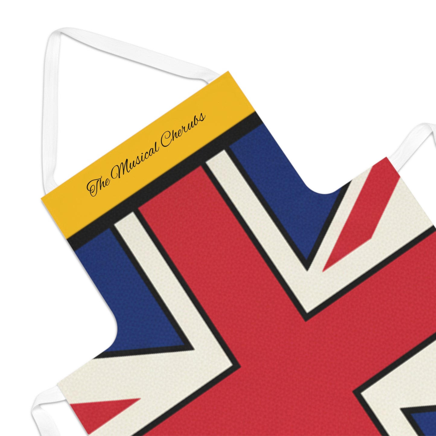 Personalization Available on Union Jack Apron — British Flag Kitchen Apron for BBQs, Cooking & Gifts
