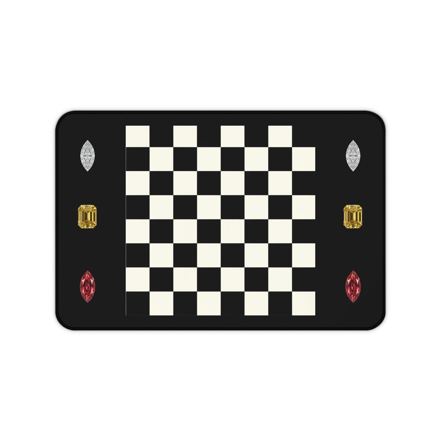 Jewels and Chess board/Deskmat/Mouse Pad 3 size options