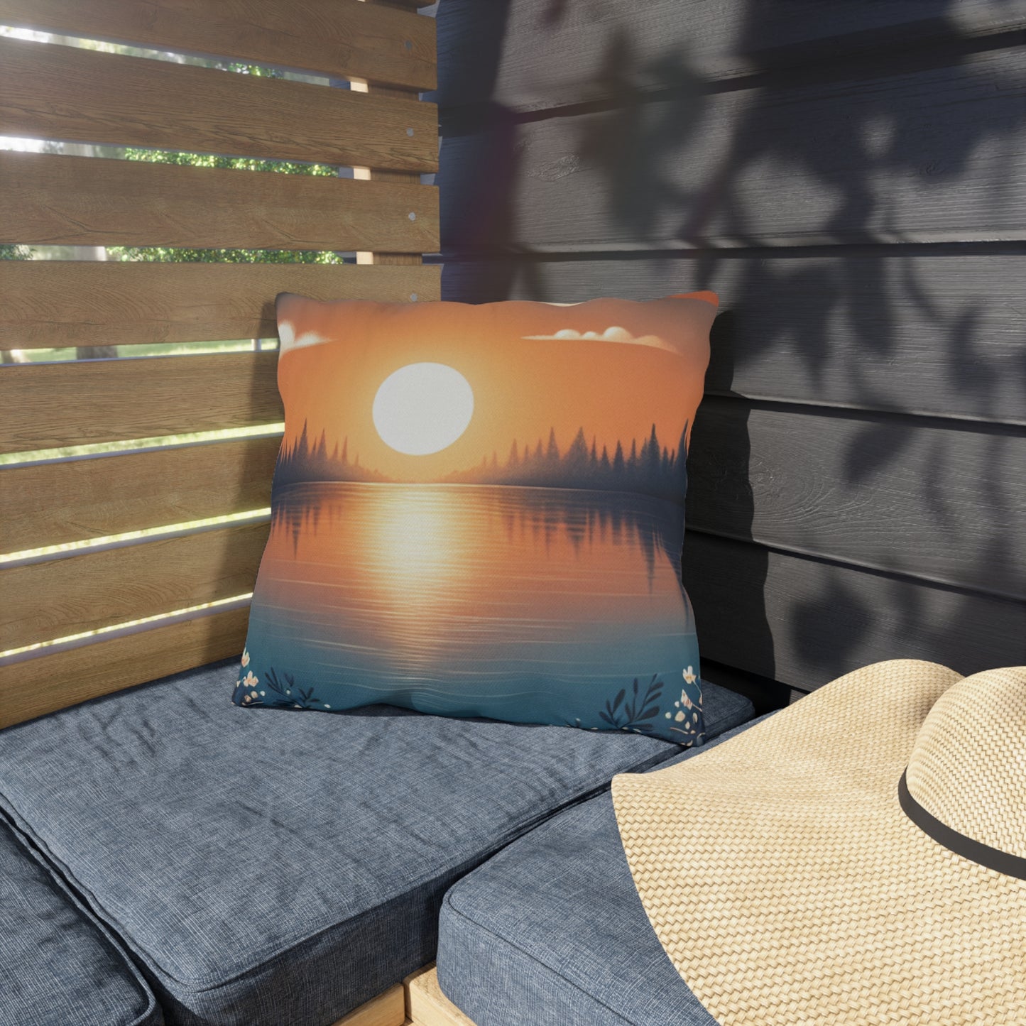 Sunset Serenity Outdoor Pillow