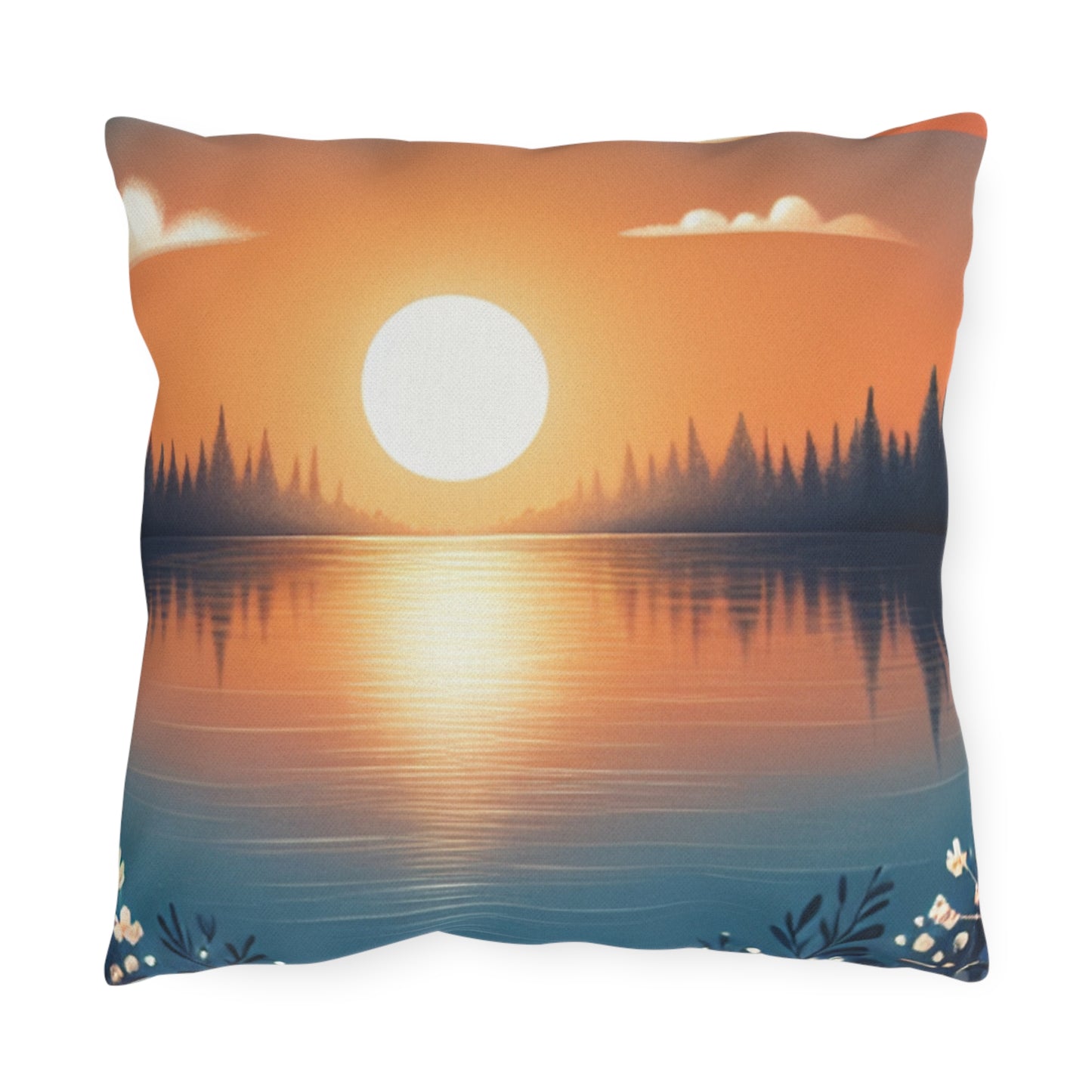Sunset Serenity Outdoor Pillow