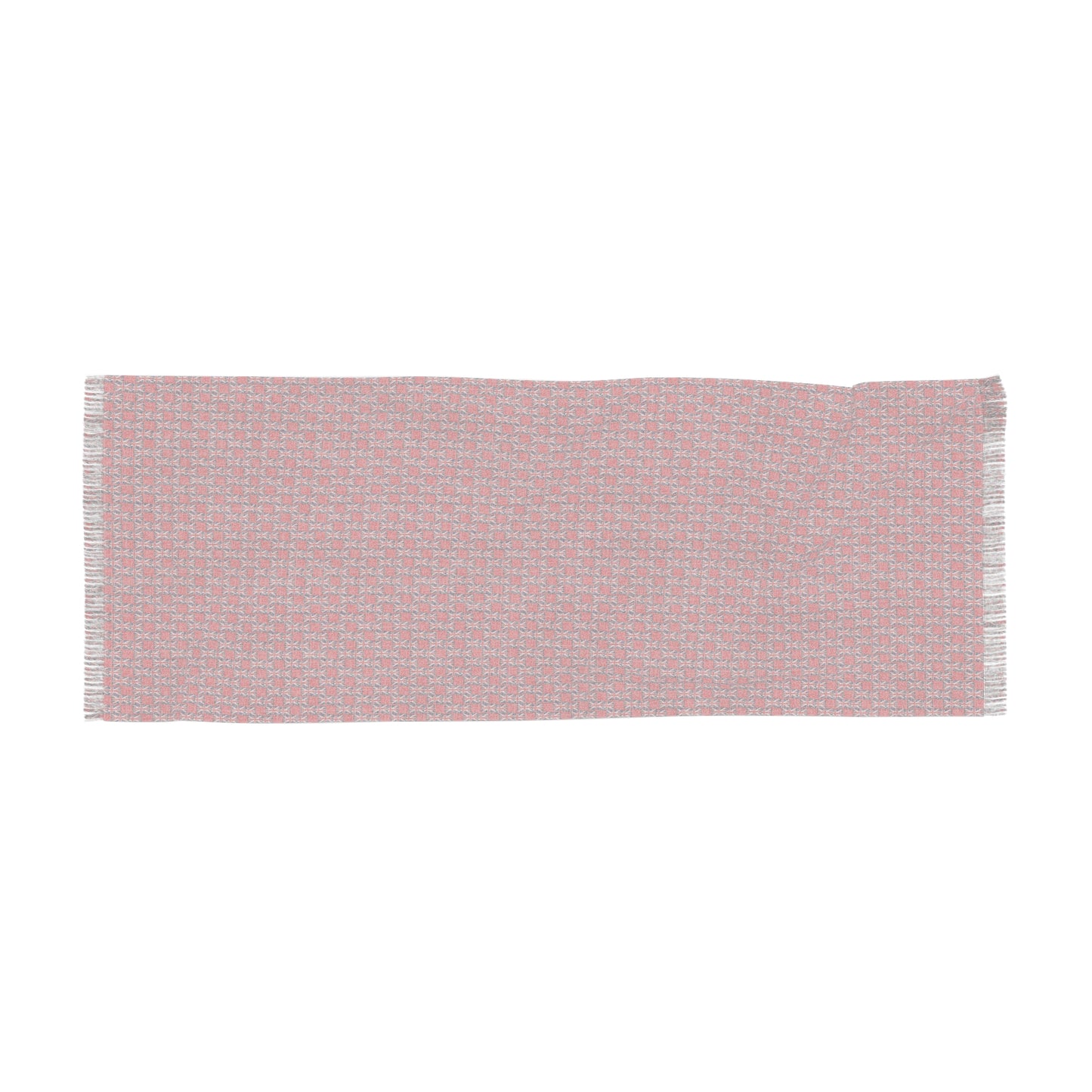 Union Jack Geometric Light Scarf — British Flag Pattern Fashion Scarf Red