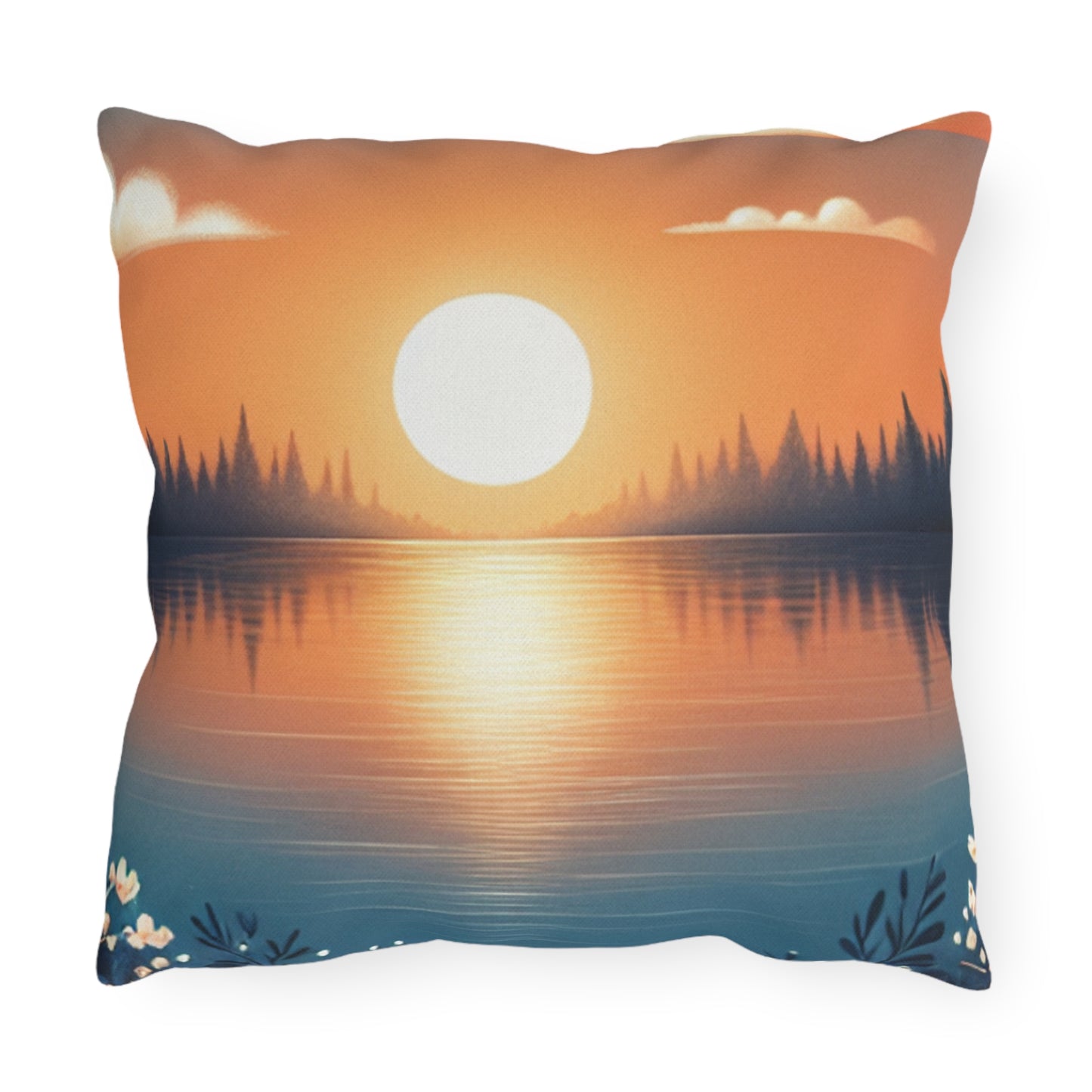 Sunset Serenity Outdoor Pillow